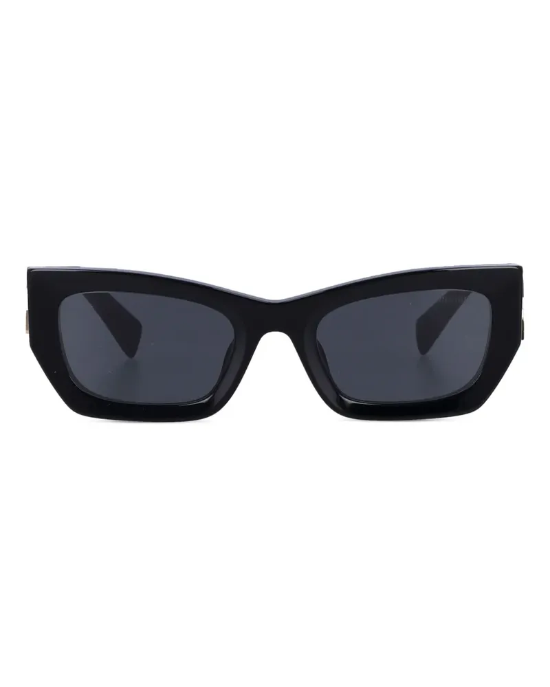 Miu Miu Cat-Eye-Sonnenbrille - Schwarz Schwarz