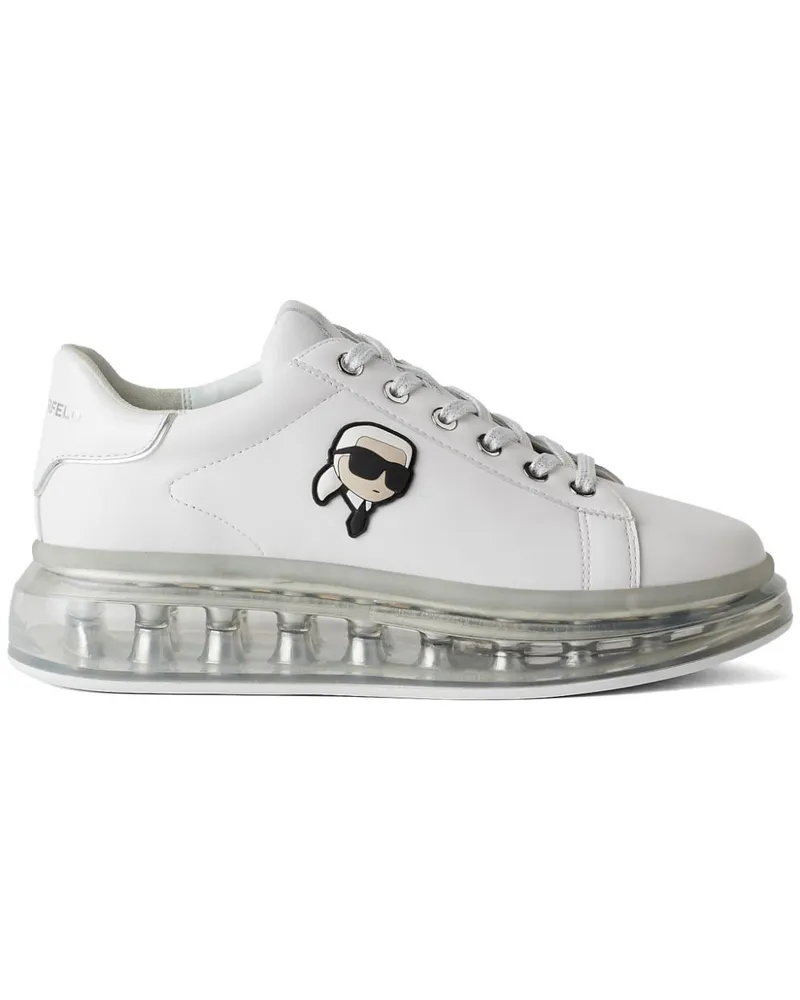 Karl Lagerfeld Ikon NFT Kapri Kushion Sneakers - Weiß Weiß