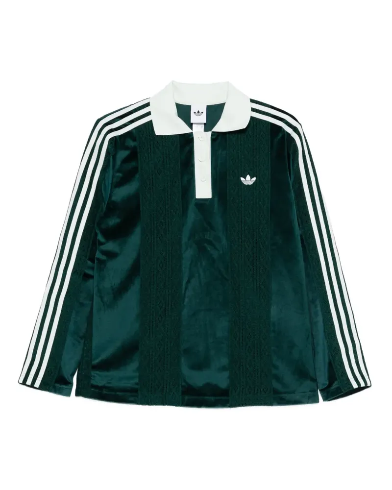 adidas Winterised soccer polo top - Grün Grün