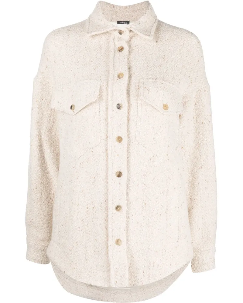 Kiton Klassische Hemdjacke - Nude Nude
