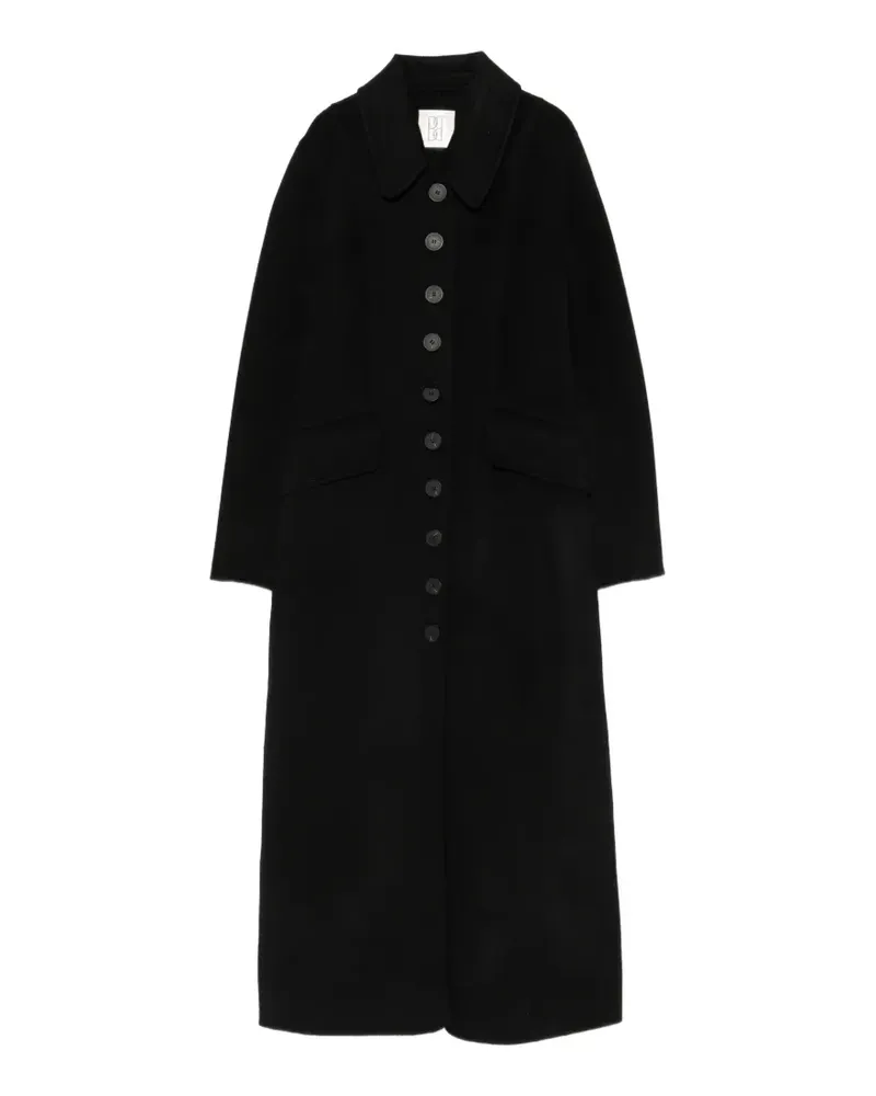 By Malene Birger Magdalena single-breasted coat - Schwarz Schwarz
