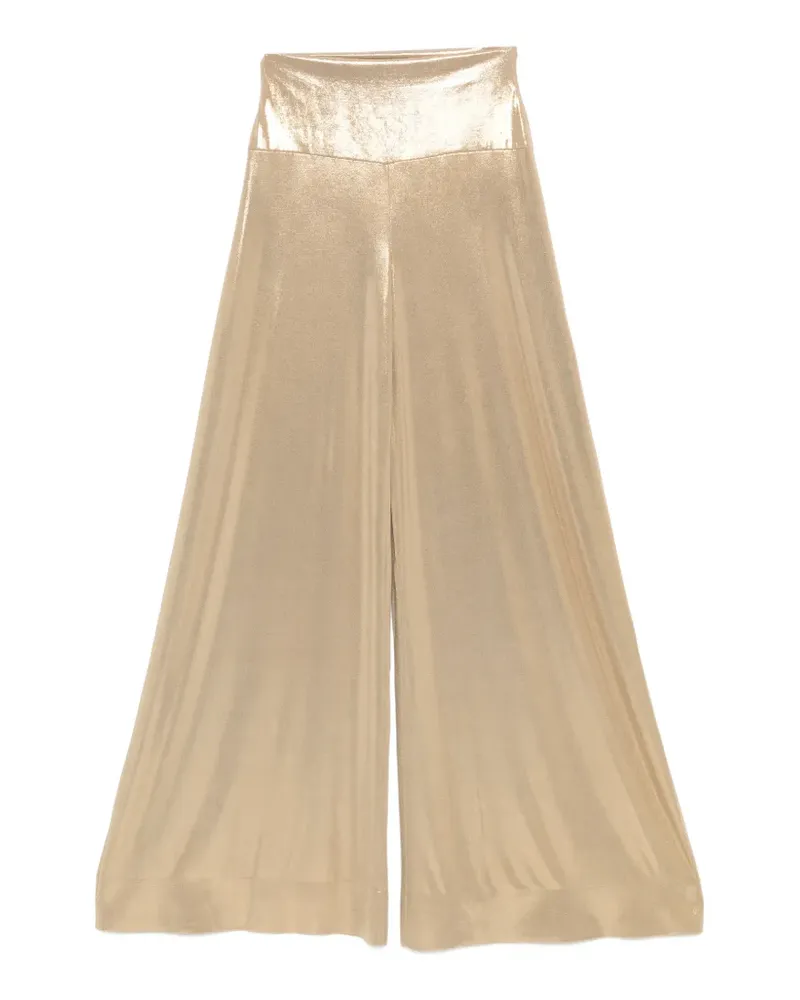 Norma Kamali high-waisted pants - Gold Gold
