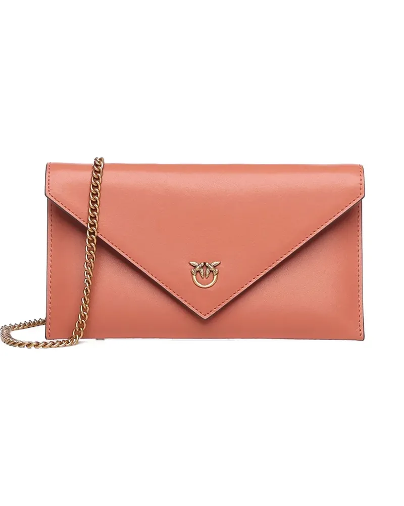 Pinko flap clutch bag - Orange Orange