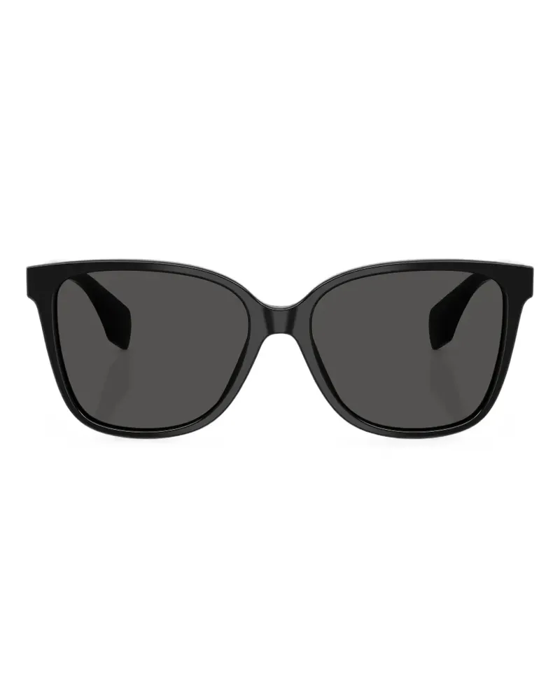 Versace Sonnenbrille mit Butterfly-Gestell - Schwarz Schwarz