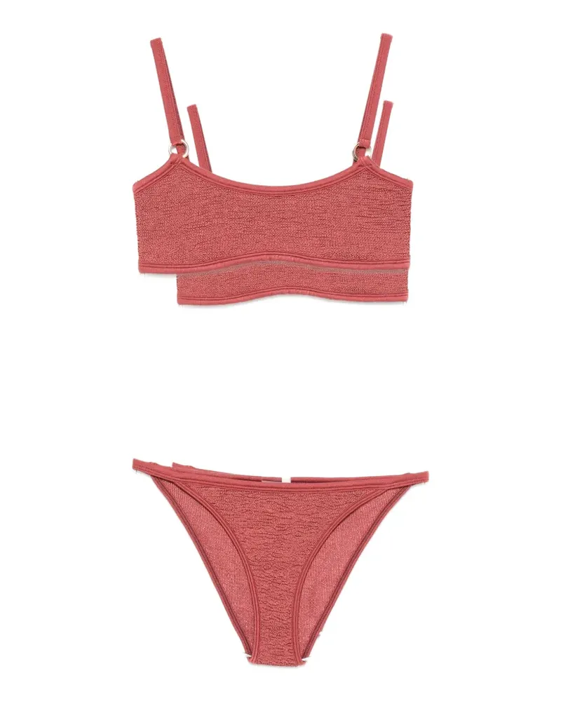 Hunza G Iris hoop-detail bikini - Rot Rot