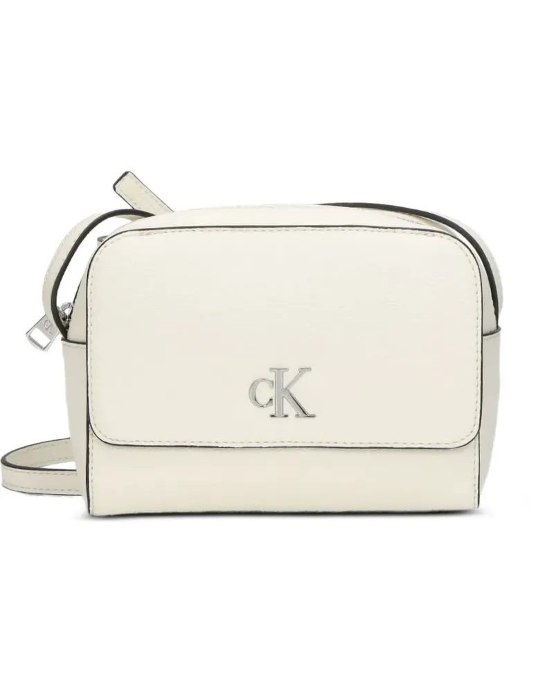 Calvin Klein Umhängetasche mit Logo-Schild - Nude Nude