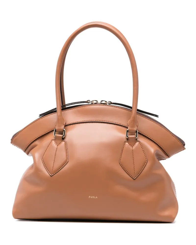 Furla Erica Tote Bag - Braun Braun