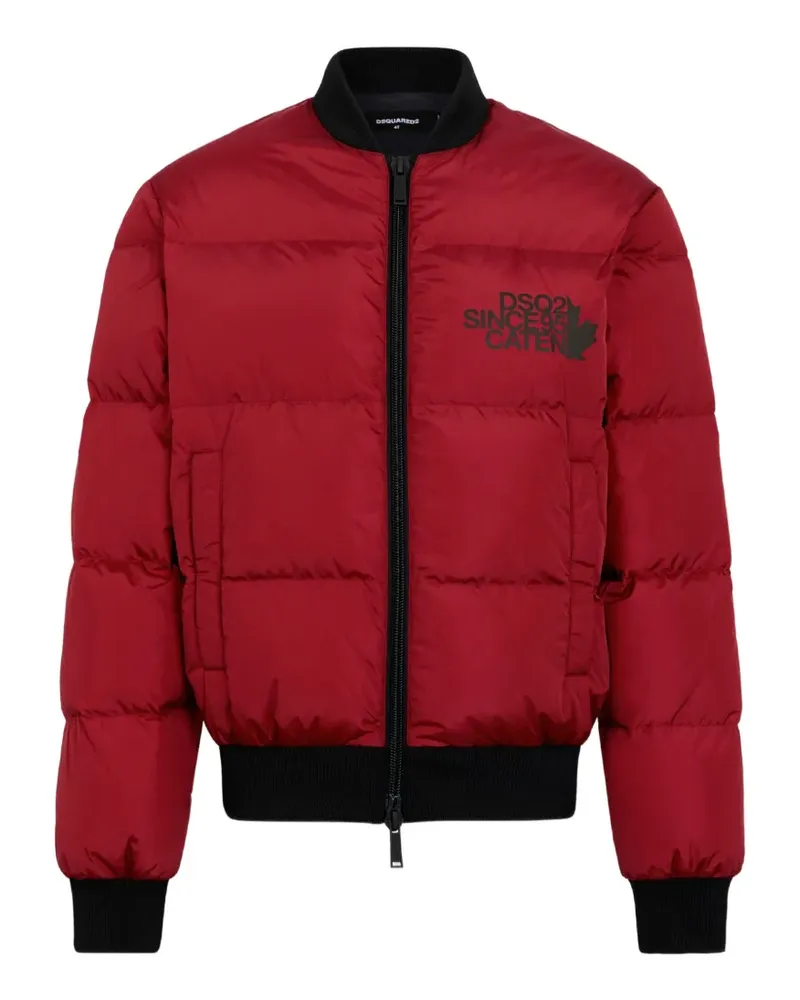 Dsquared2 Easy Down Bomberjacke - Rot Rot