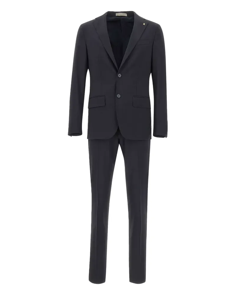 Corneliani Anzug mit zwei Knöpfen - Blau Blau
