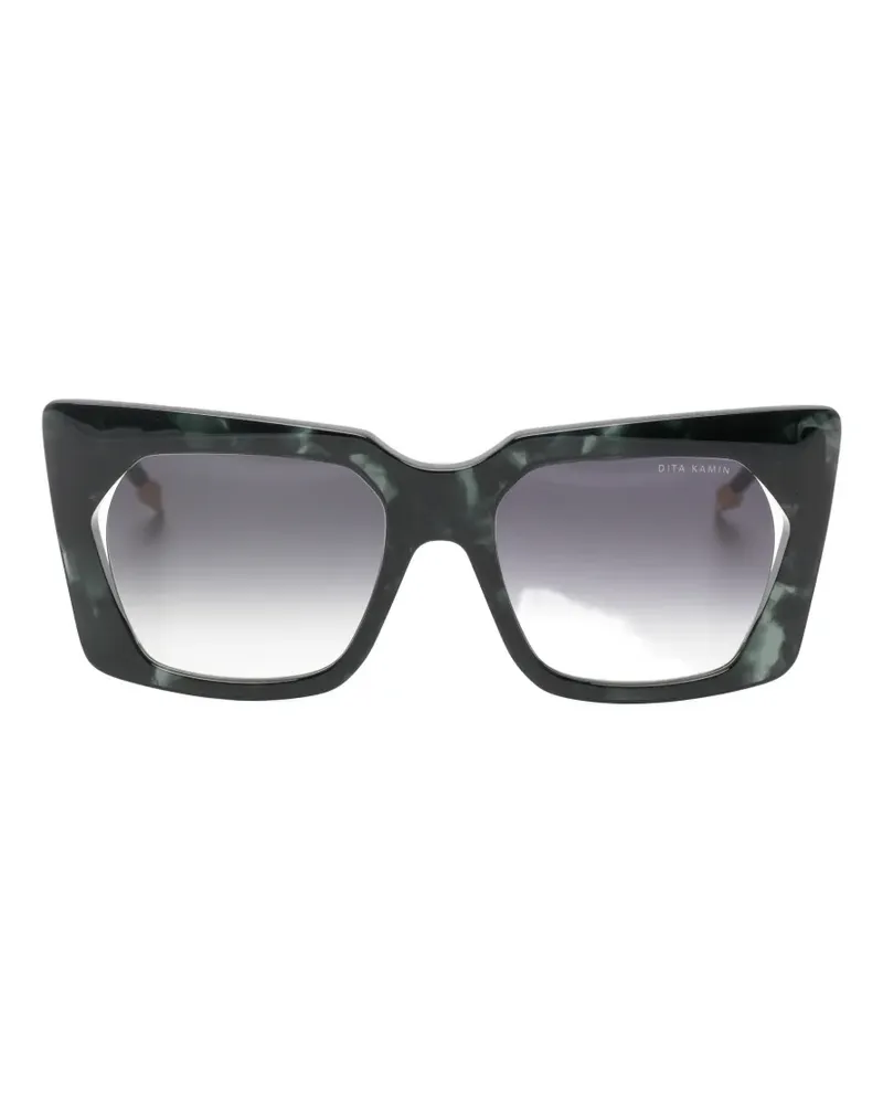 DITA Kamin square-frame sunglasses - Grün Grün