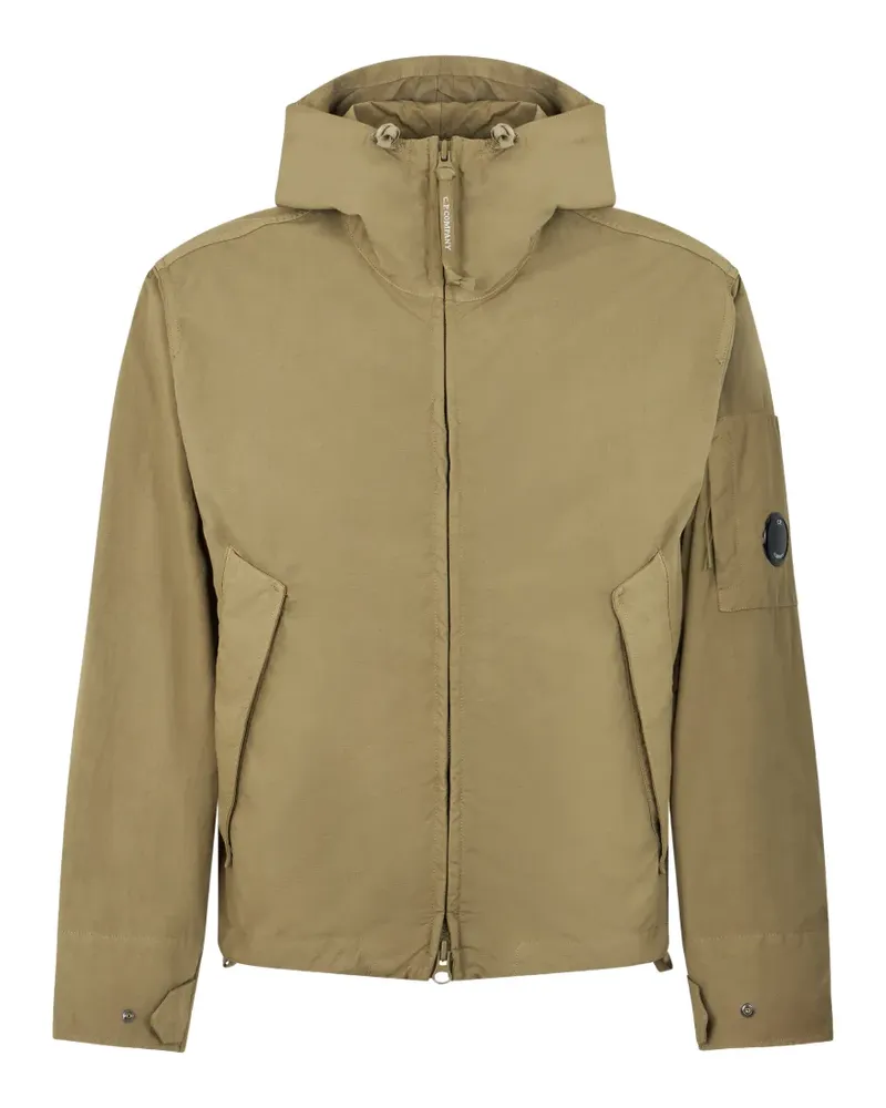 C.P. Company hooded side-pocket jacket - Nude Nude