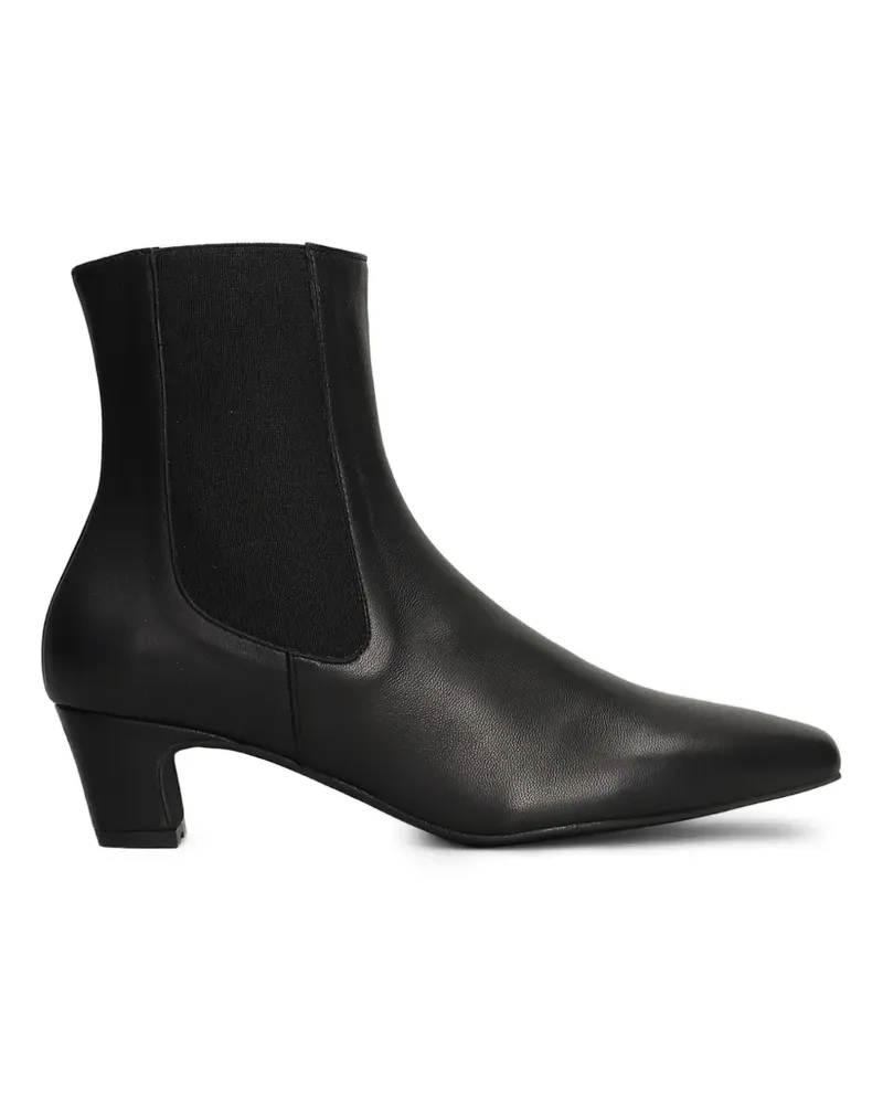 Pedro Miralles Stiefel mit Einsatz - Schwarz Schwarz