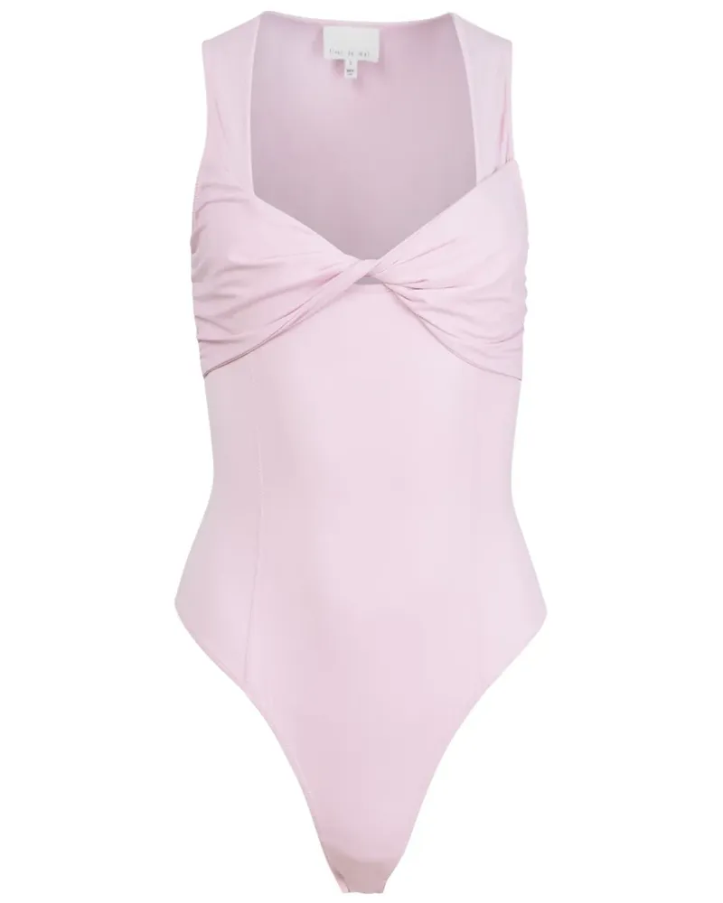 Fleur Du Mal Drapierter Body - Rosa Rosa