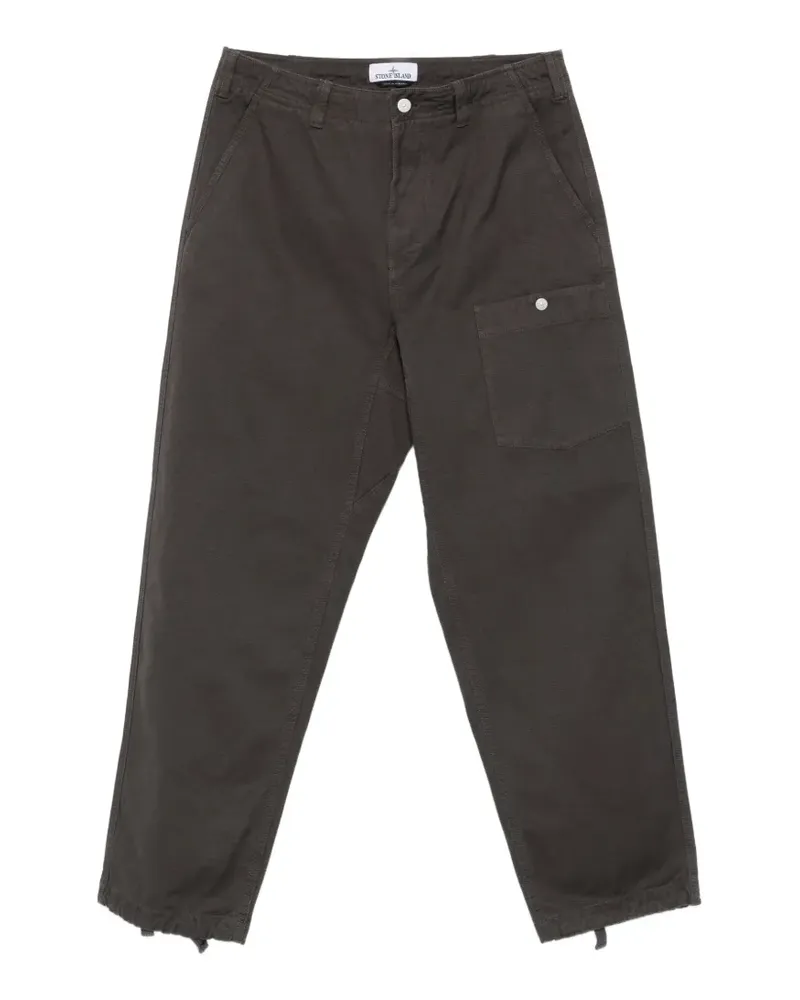 Stone Island side-pocket jeans - Grau Grau