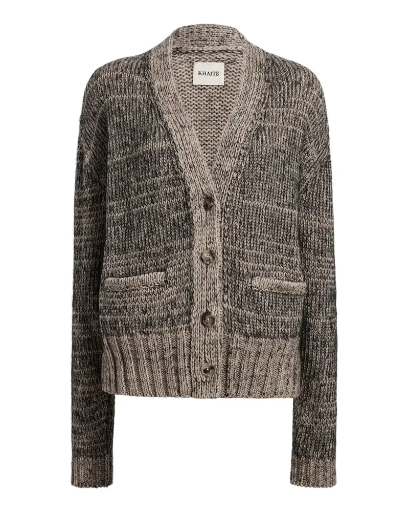 KHAITE Maura Cardigan - Nude Nude