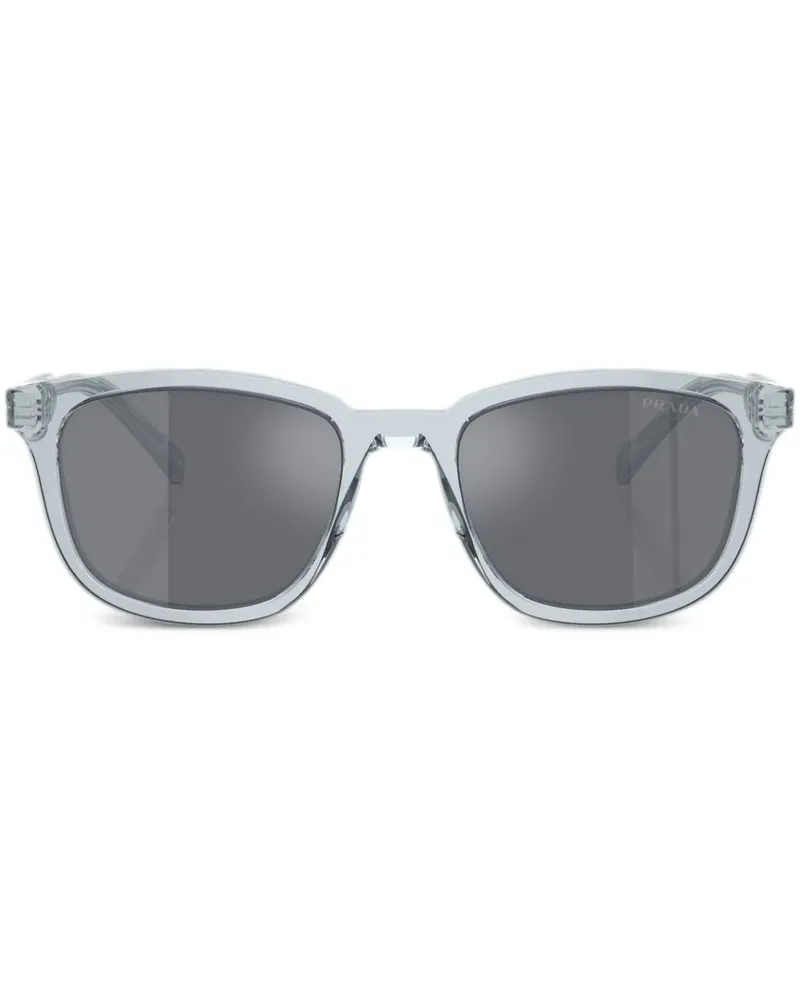 Prada Prada PR A21S Sonnenbrille mit rundem Gestell - Blau Blau