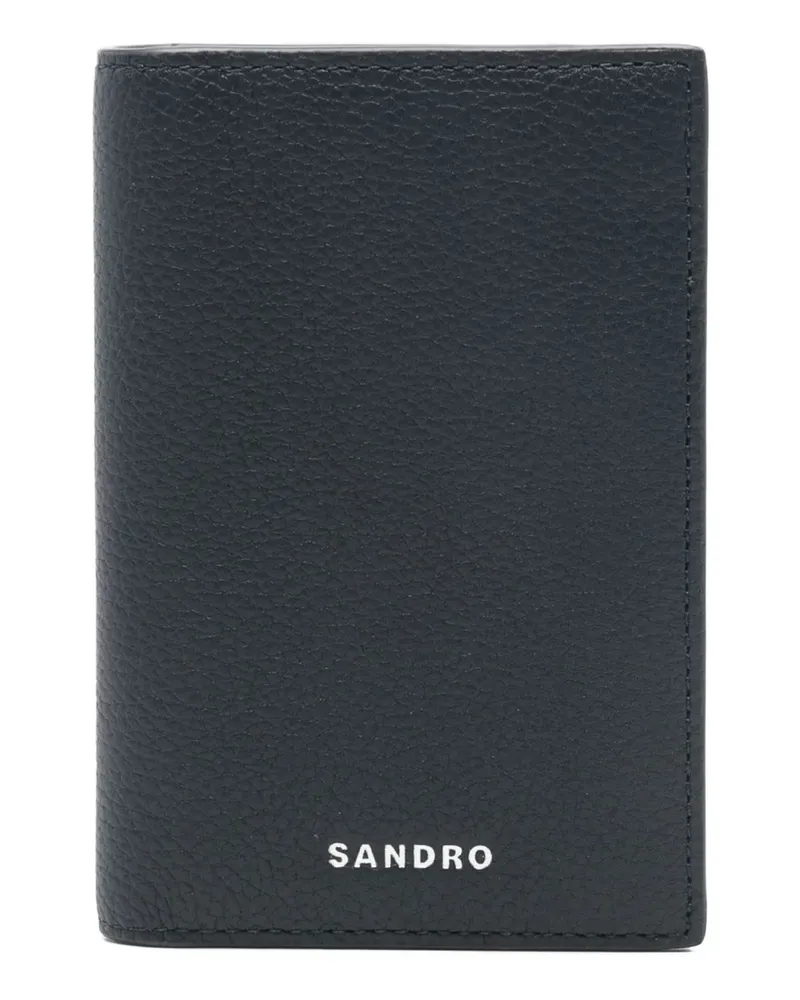 Sandro Portemonnaie mit Logo - Blau Blau