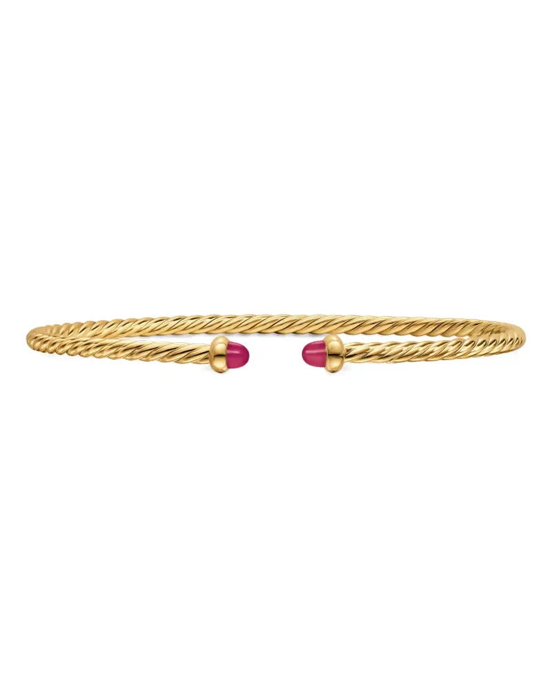 David Yurman micro Cablespira® flex bracelet - Gold Gold