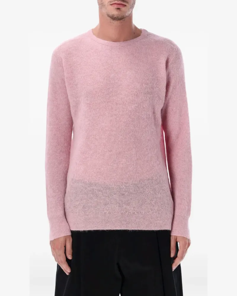 AURALEE crewneck sweater - Rosa Rosa