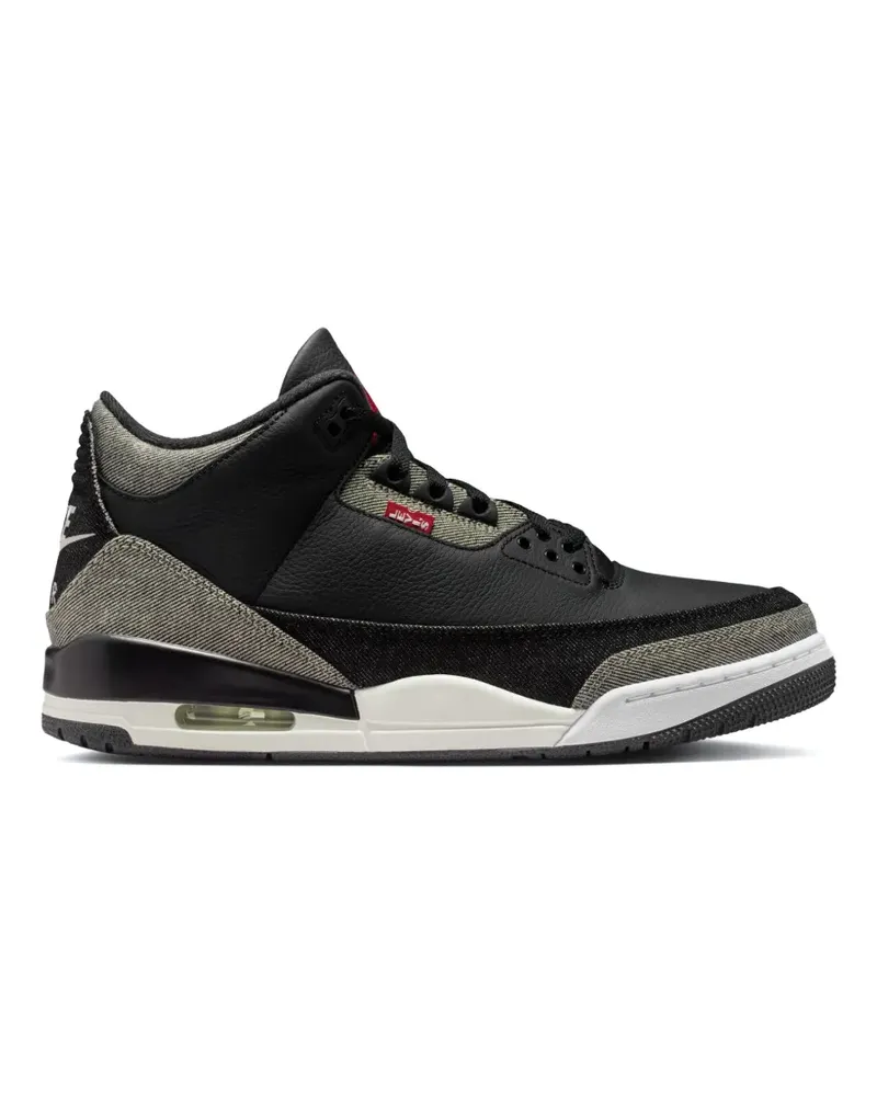 Levi's x Jordan Air Jordan 3 sneakers - Schwarz Schwarz