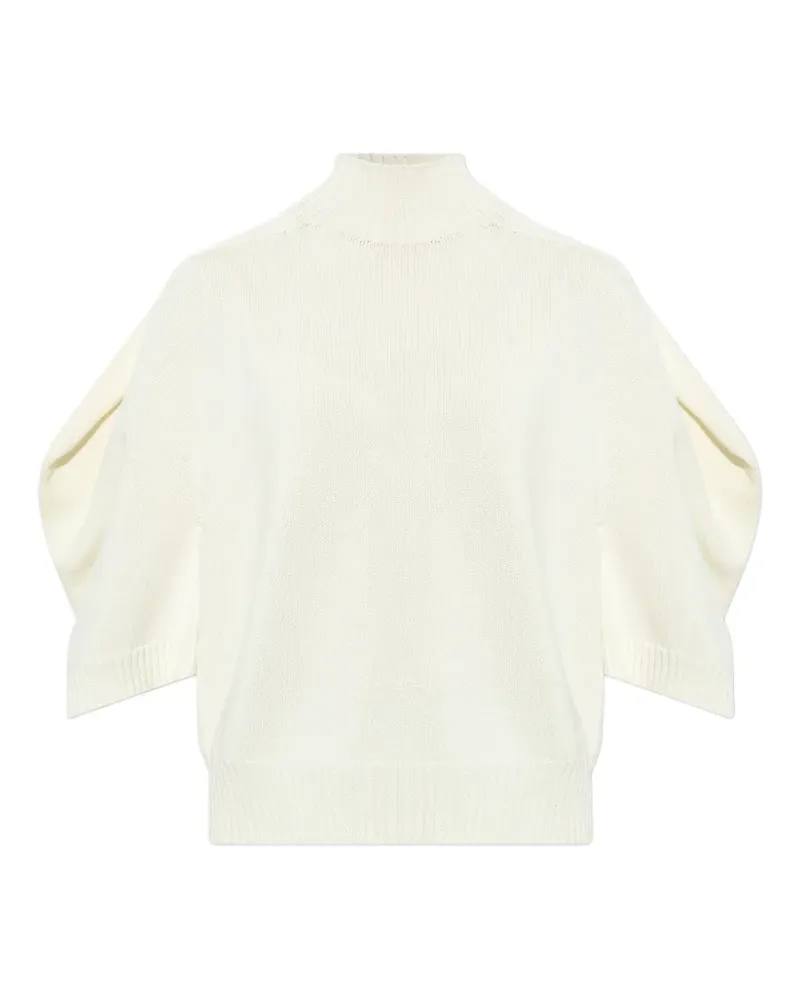 Issey Miyake Pullover mit Puffärmeln - Nude Nude