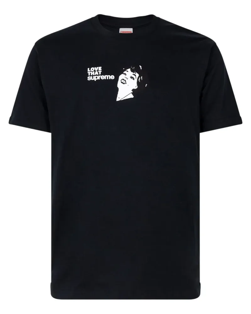 Supreme Being Love That T-Shirt - Schwarz Schwarz