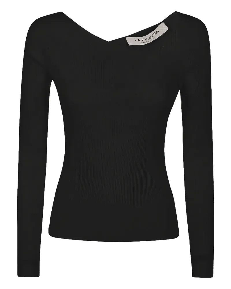 Gran Sasso T-Shirt aus Jersey - 099 BLACK 099