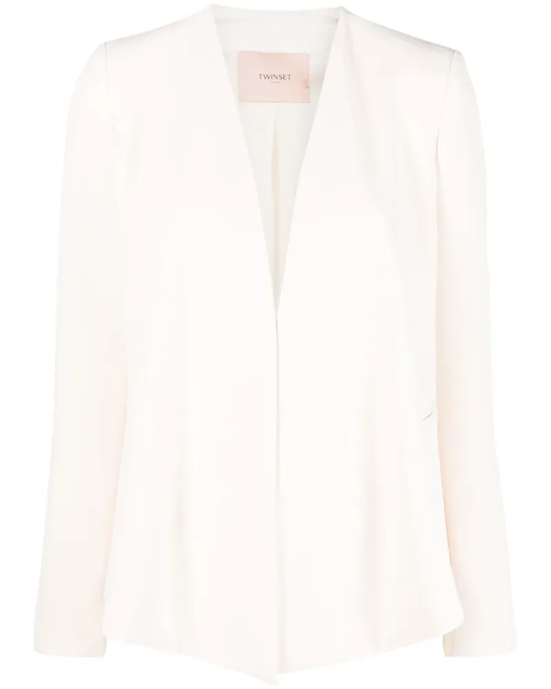 Twin-Set Offener Blazer - Braun Braun