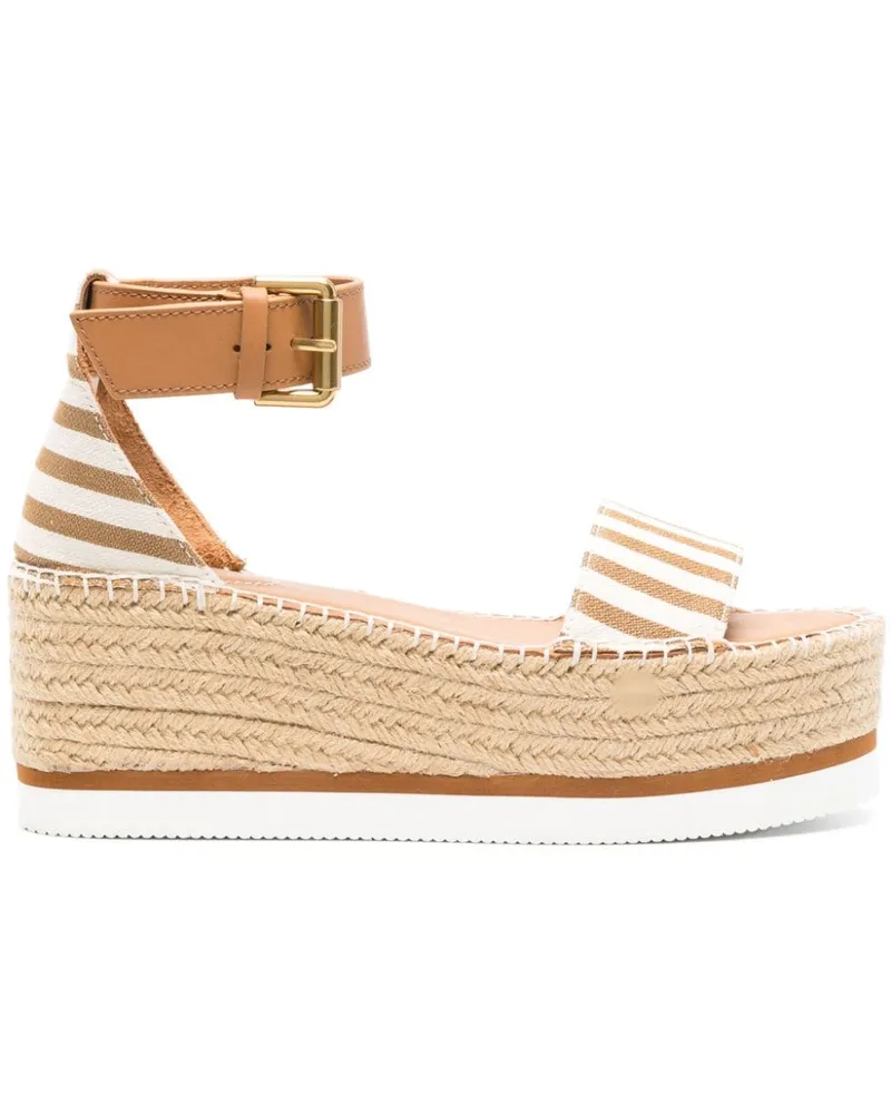See by Chloé Espadrilles mit Plateau - Nude Nude