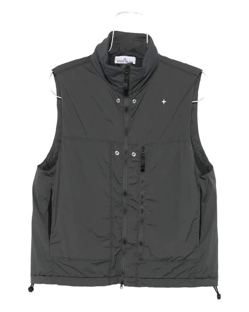 Stone Island Gefütterte Weste - Grau Grau
