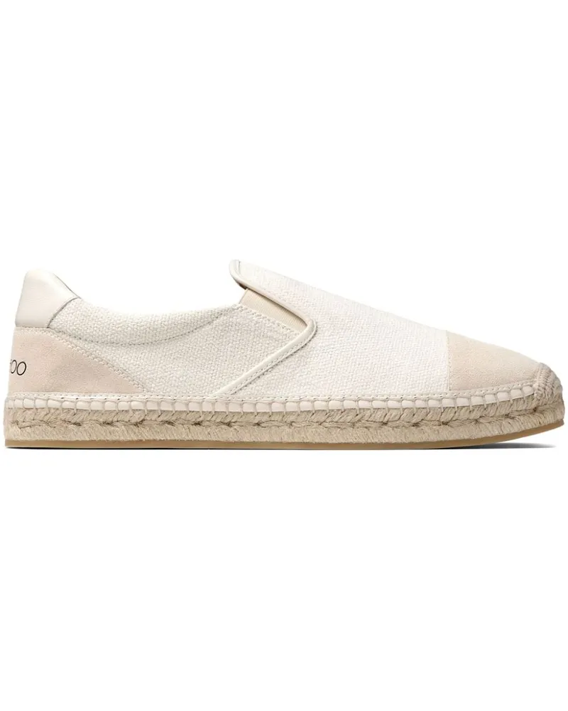 Jimmy Choo Ivan Espadrilles aus Canvas - Weiß Weiß