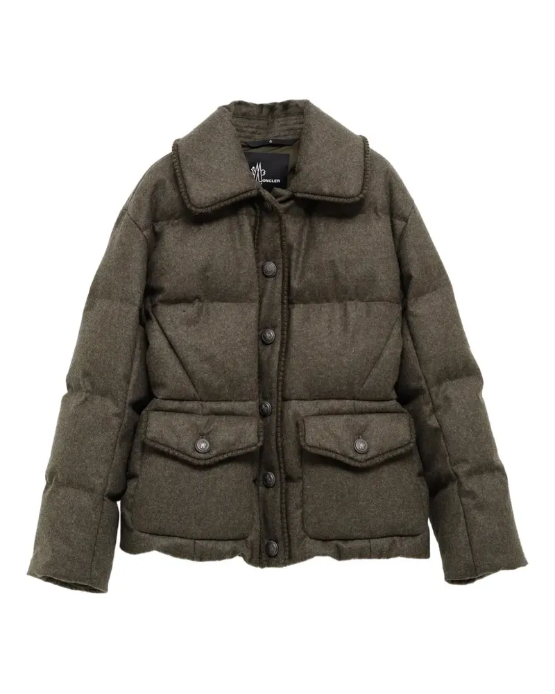 Moncler Monteain quilted ski jacket - Grün Grün