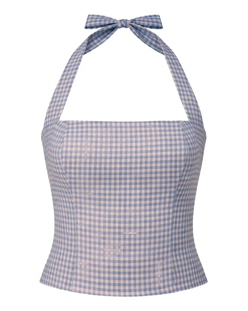 Reformation Malika Oberteil - Blau Blau