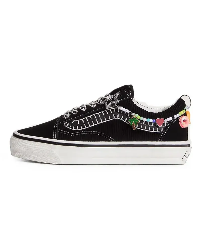 Vans Old Skool Sneakers mit Perlen - Schwarz Schwarz