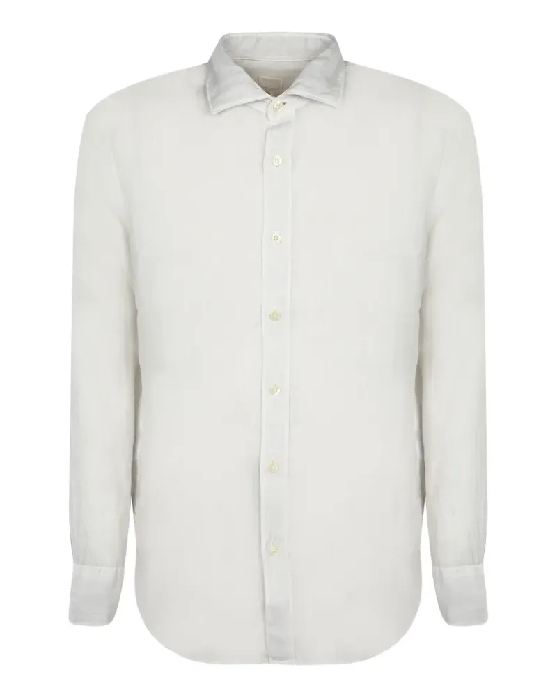 120% Lino long-sleeve shirt - Grau Grau