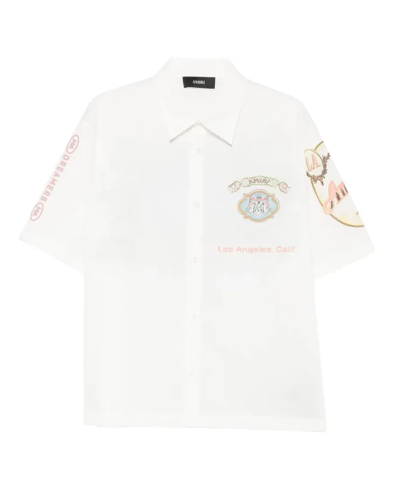 Amiri Vista short-sleeve shirt - Weiß Weiß