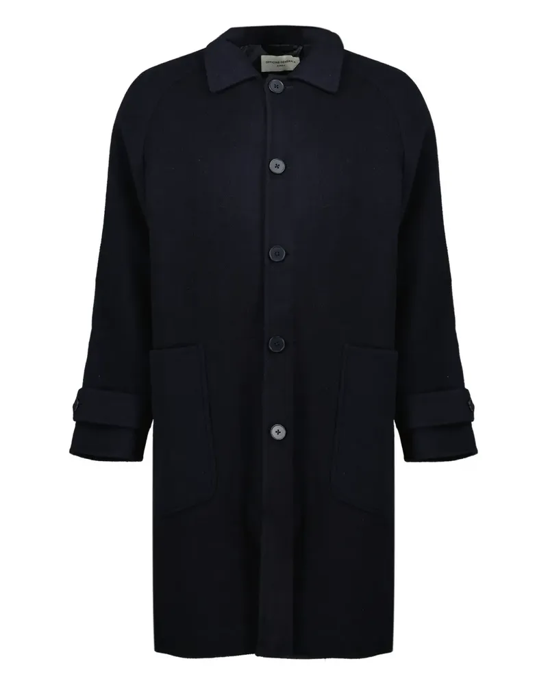 Officine Generale Bryce coat - Blau Blau