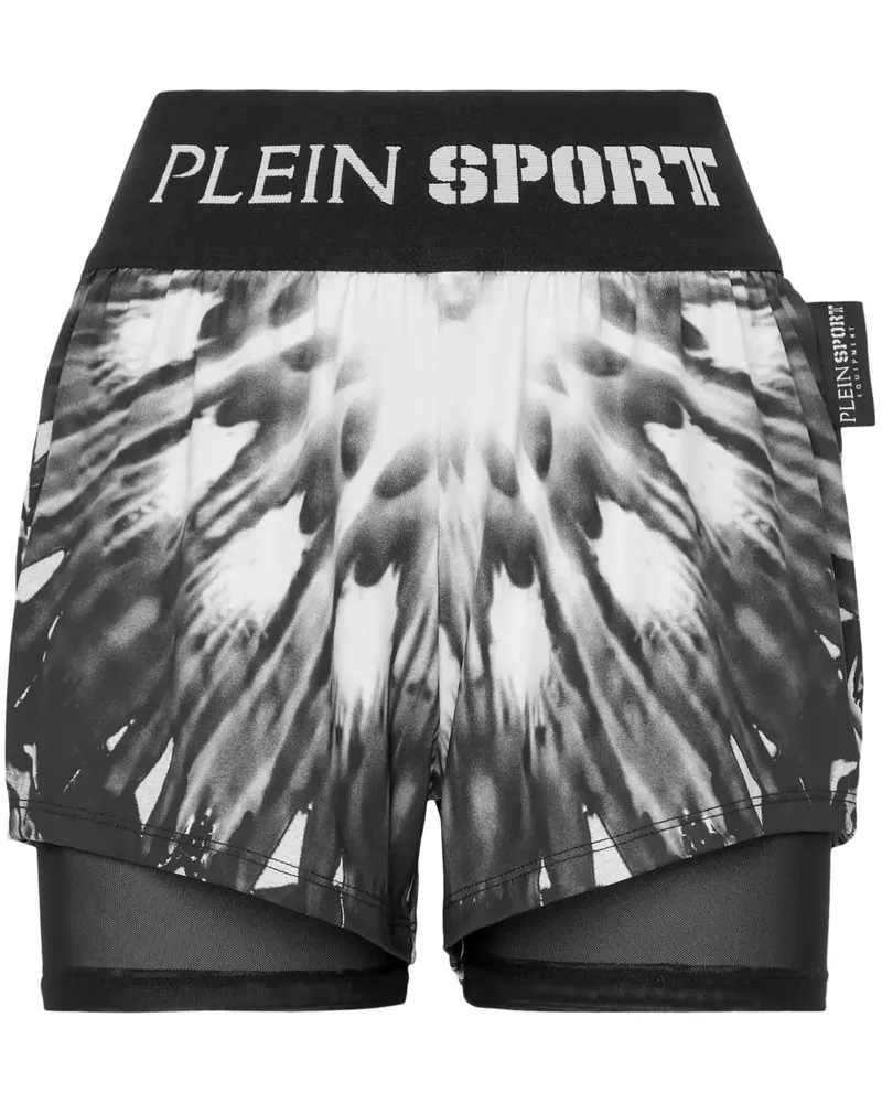 Philipp Plein Leggings mit grafischem Print - Schwarz Schwarz