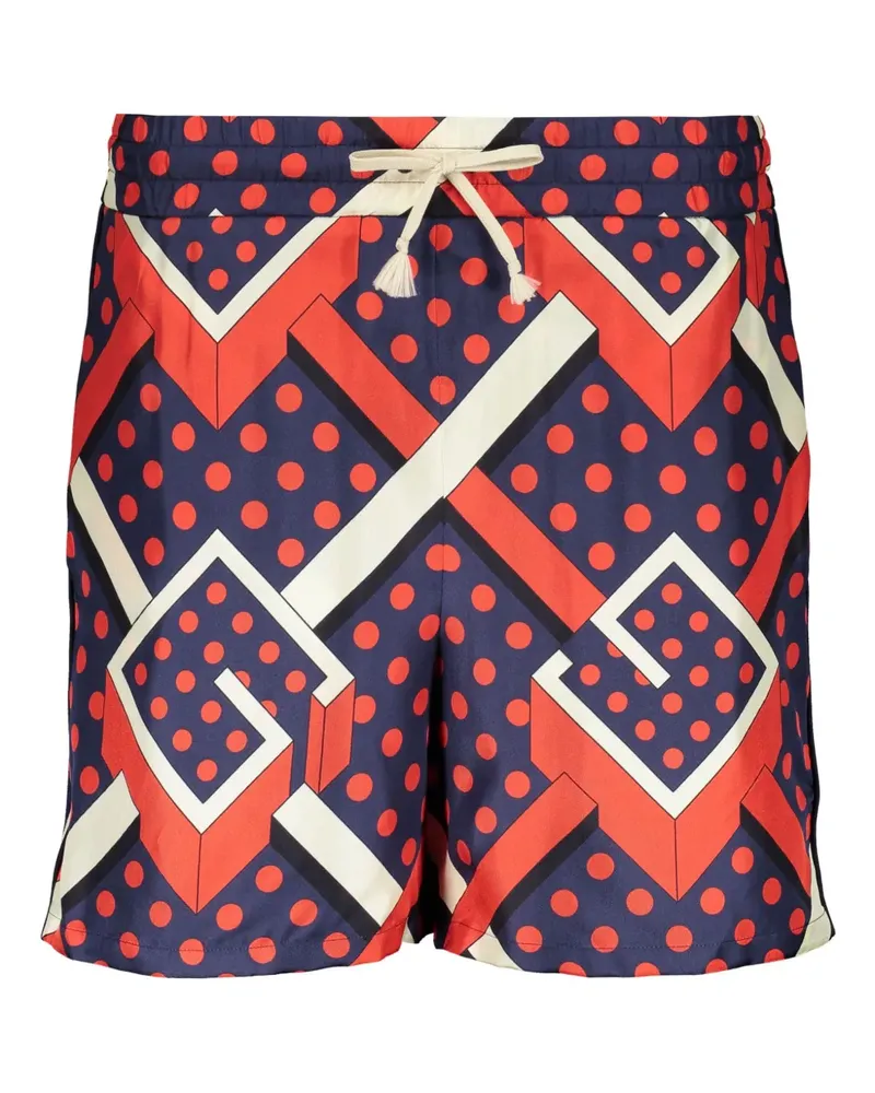 Gucci Shorts mit Print - Blau Blau