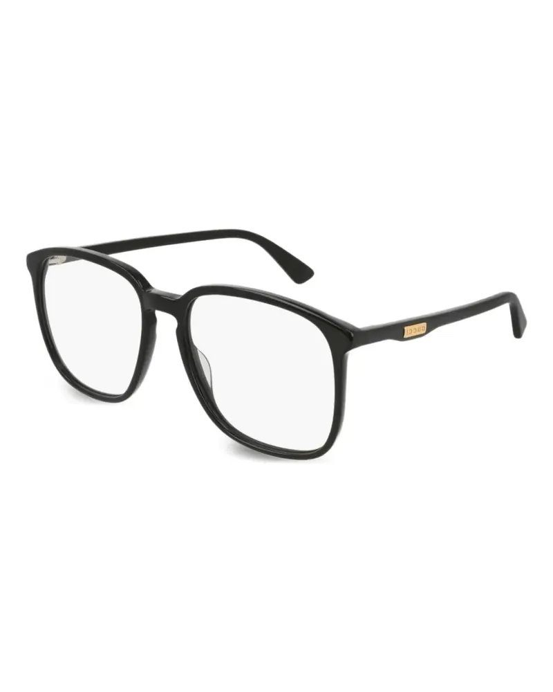 Gucci square glasses - Schwarz Schwarz