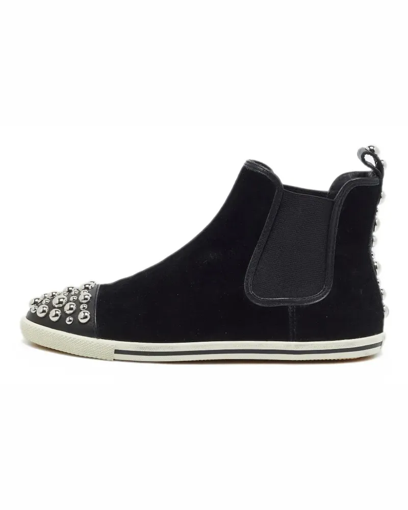 Marc Jacobs Sneakers mit Nieten - Schwarz Schwarz