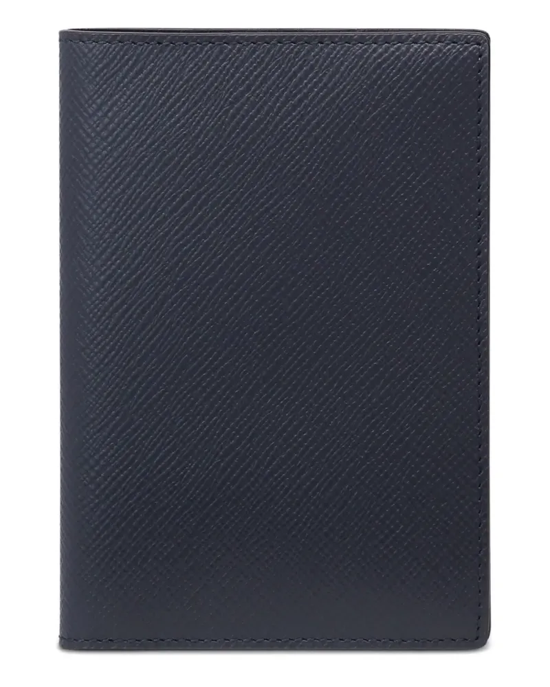 Smythson Panama Pass-Etui - Blau Blau