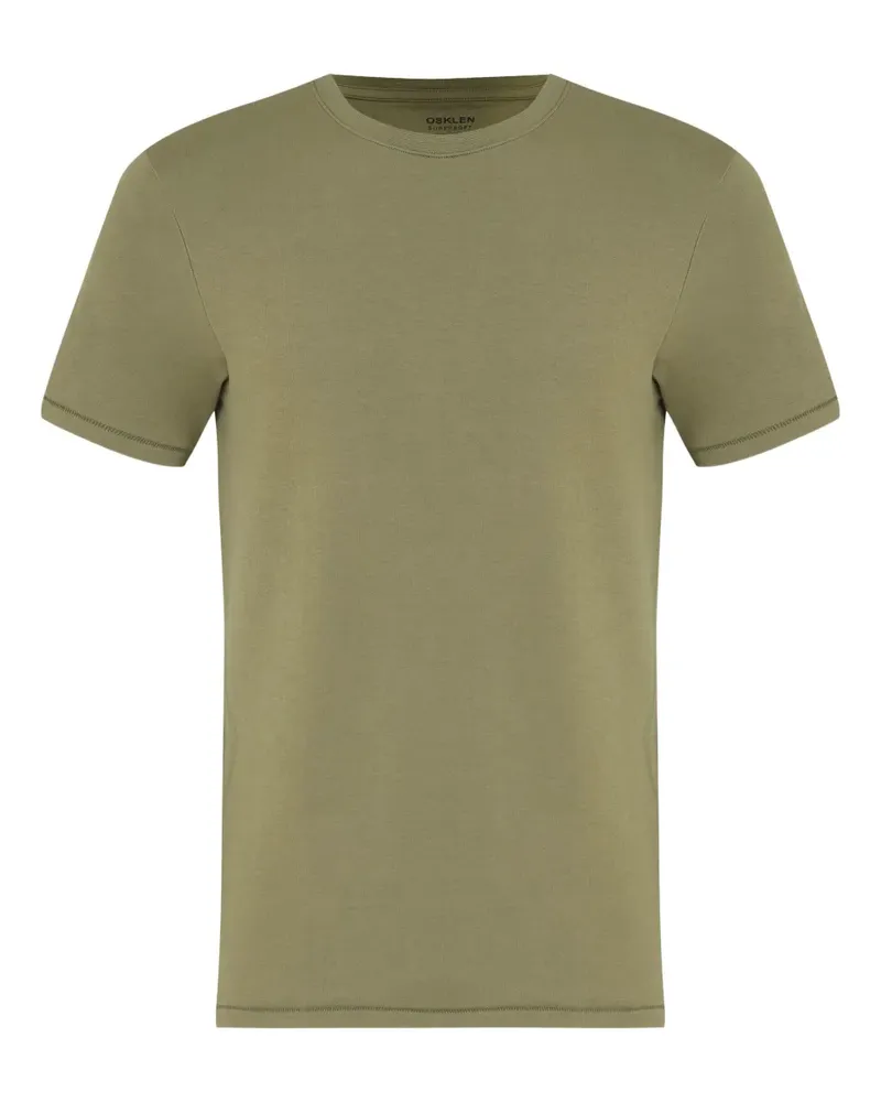 Osklen T-Shirt mit rundem Ausschnitt - Grün Grün