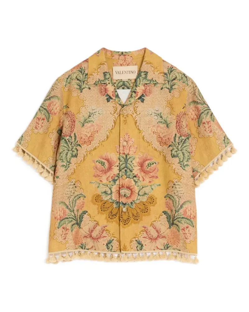 Valentino Garavani Apres L'Hiver Hemd - Gelb Gelb