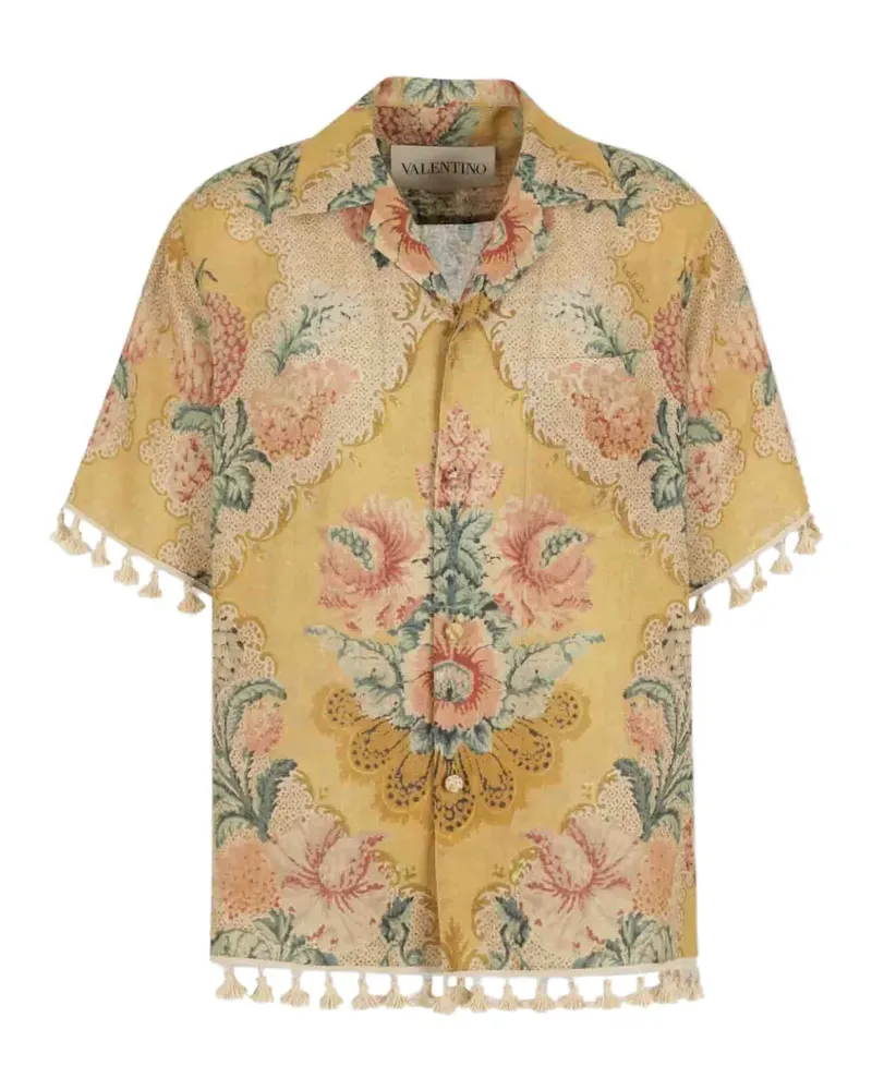 Valentino Garavani Apres L'Hiver Hemd - Gelb Gelb
