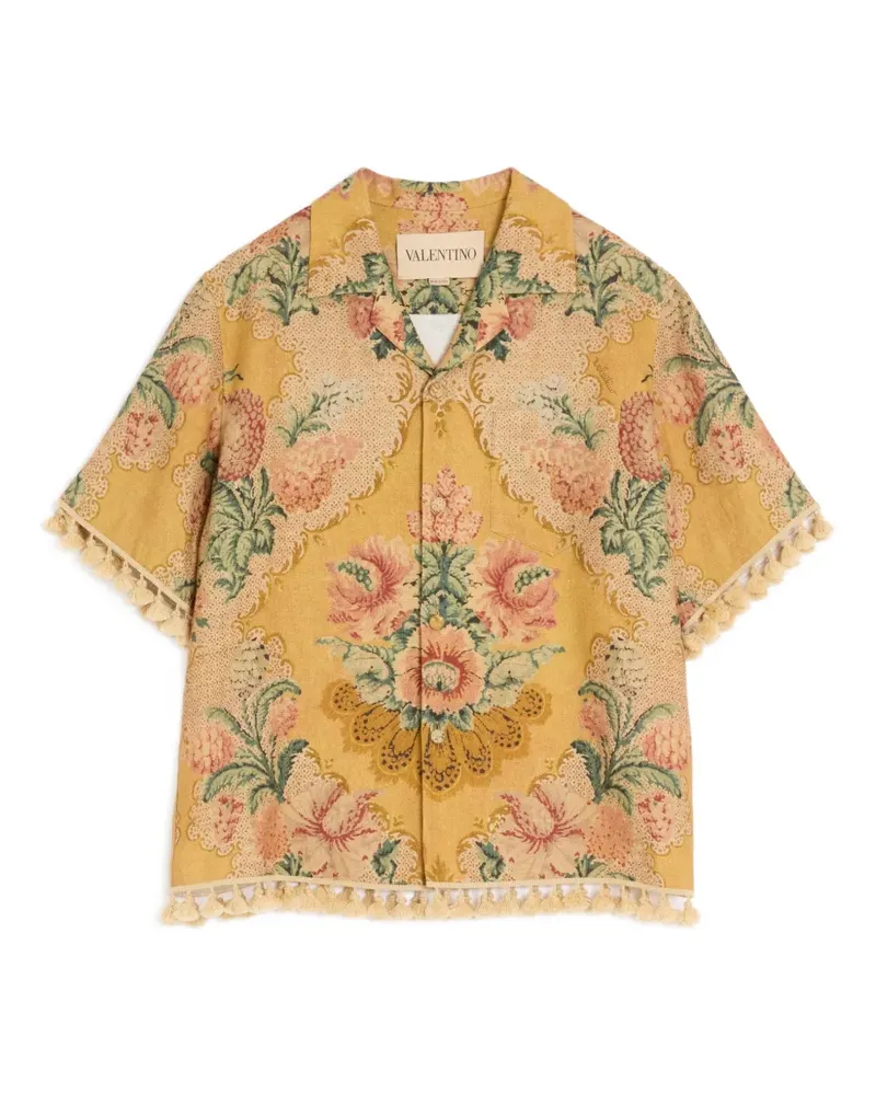 Valentino Garavani Apres L'Hiver Hemd - Gelb Gelb