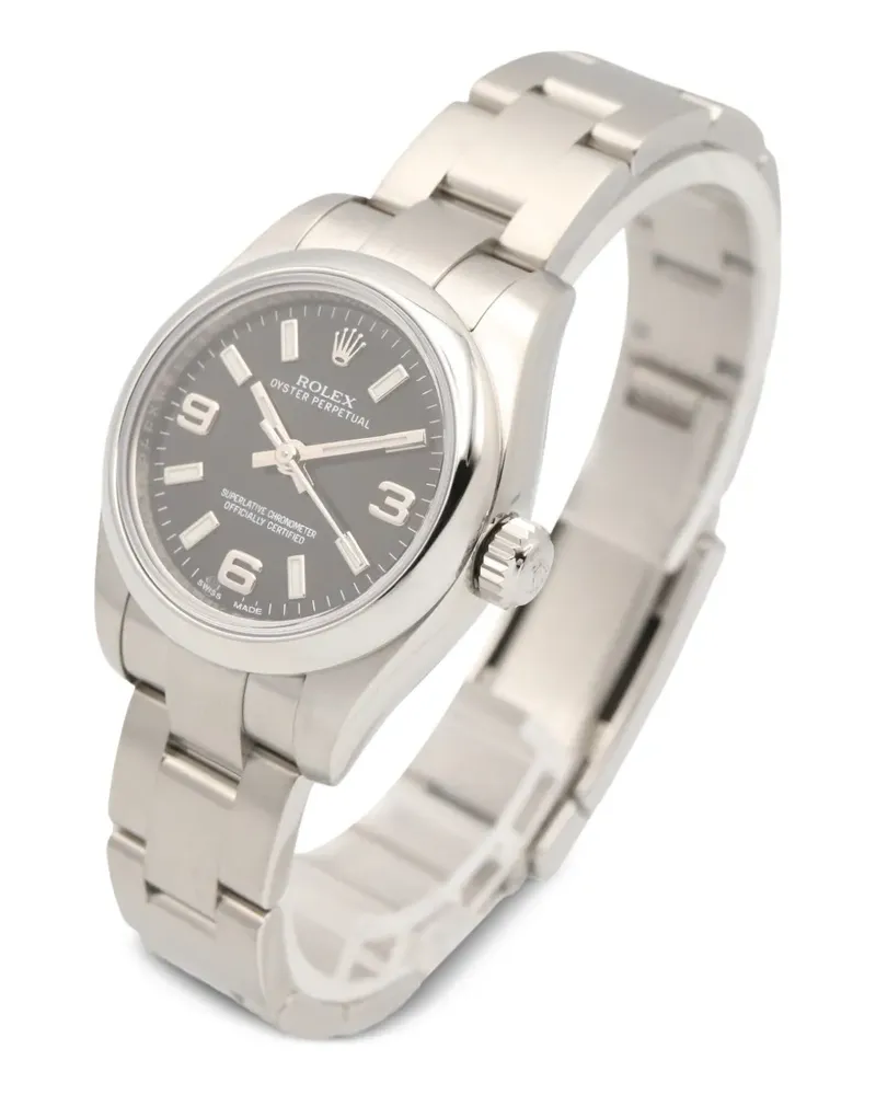 Rolex 2010s Oyster Perpetual Armbanduhr 26mm - Schwarz Schwarz