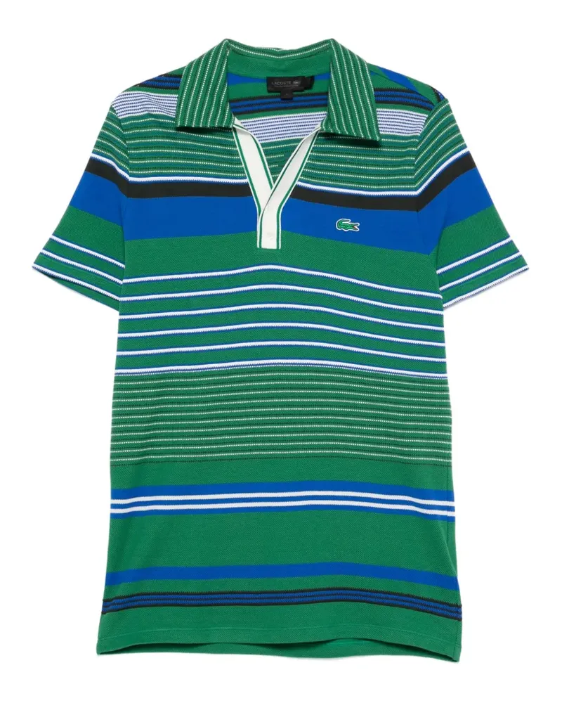 Lacoste striped polo shirt - Grün Grün