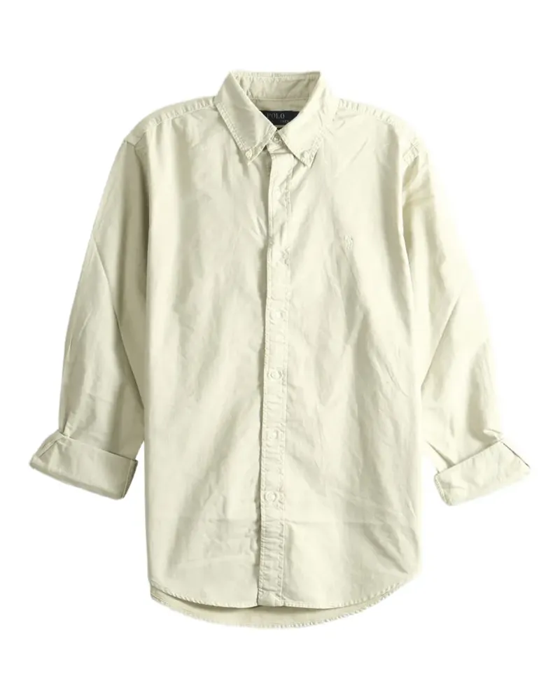 Ralph Lauren Hemd mit Button-down-Kragen - Nude Nude
