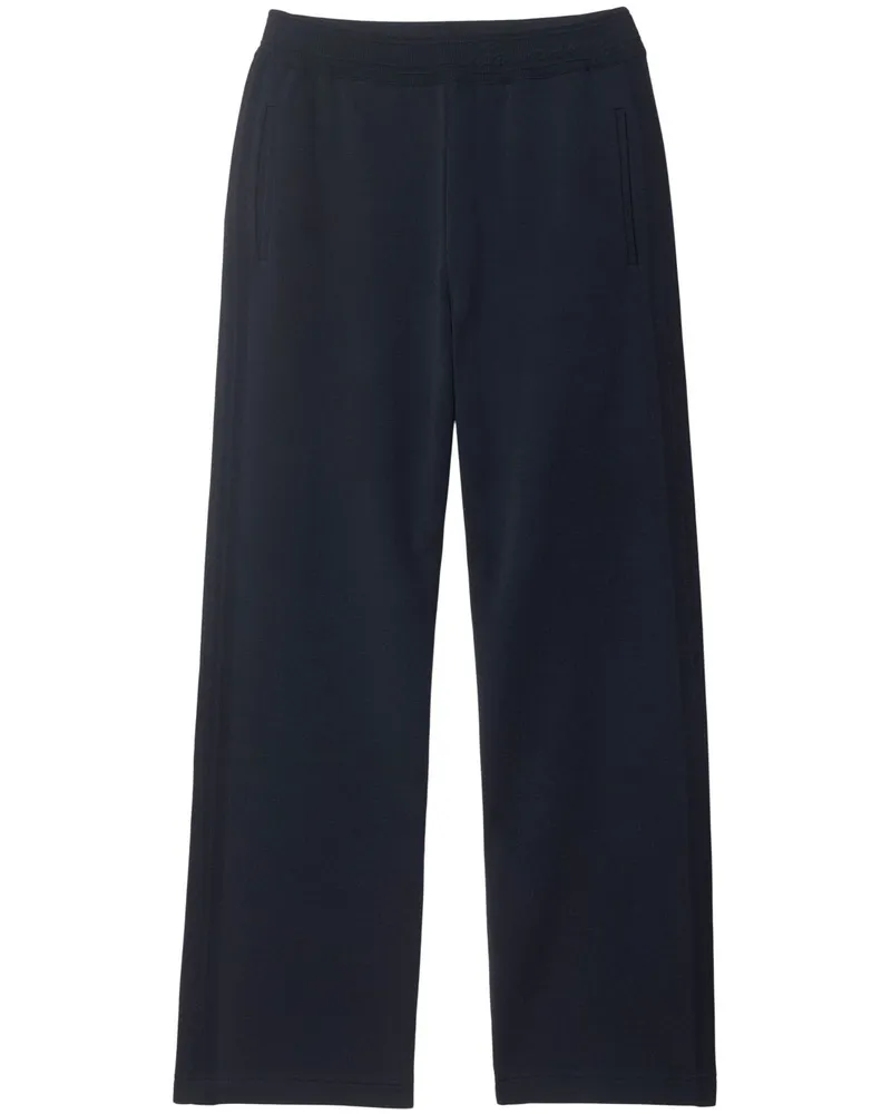 Burberry Gestrickte Jogginghose - Blau Blau